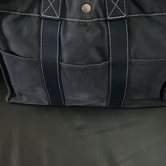 EUC Hermes Navy Tote - Picture 2 of 12